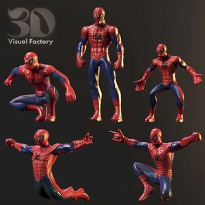 Spider-Man STL  5 Figures
