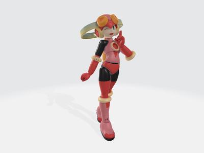 Mega Man Roll.EXE Pose 2