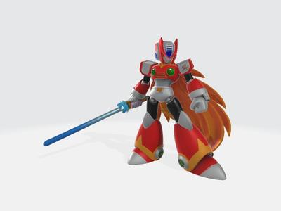 Mega Man X Zero Pose 2