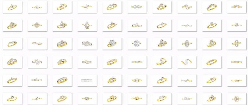 58 WOMEN RING 3DM STL RENDER DETAILS