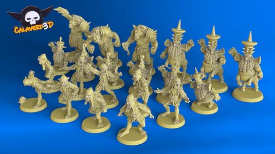 Chaos Dwarf Upgraded bb 32mm pre-supported + new positions