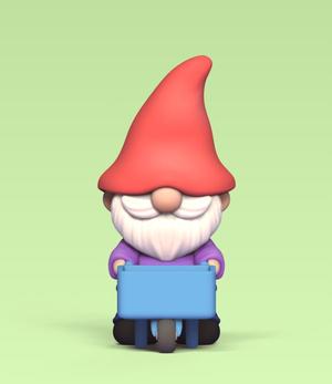 Gnome Pushcart