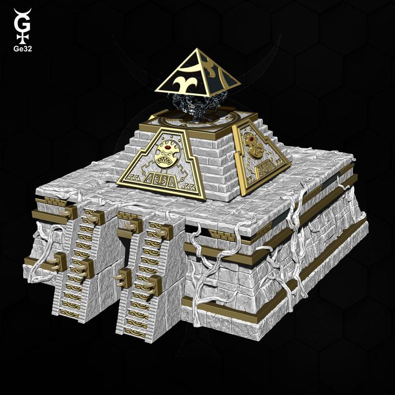 Pyramid Pack - (Large) Square - A01