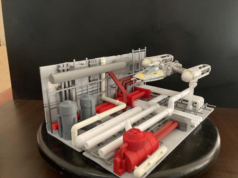 Star Wars Death Star II Tunnel Diorama
