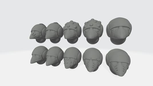 Sad Beaky Helmets