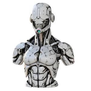 Futuristic Cyborg Torso