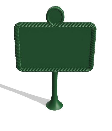 Capital federal street sign