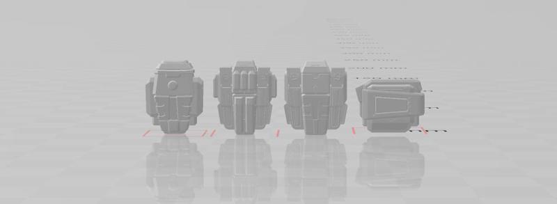 Halo Mega construx backpacks alpha 9