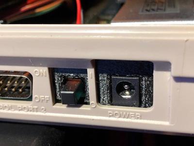 Ultimate64 Power and Button Shroud (universal) 64c slimline case