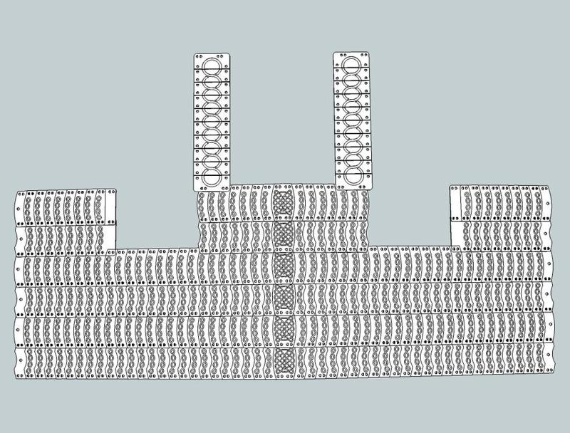 Medfan lamellar armor