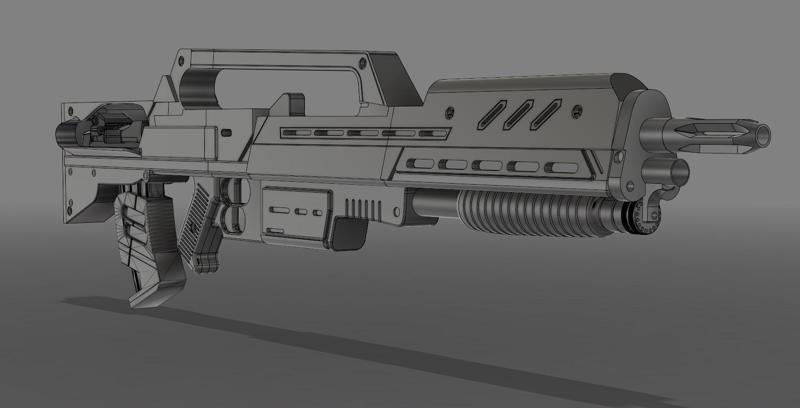 Starship Troopers Morita Rifle