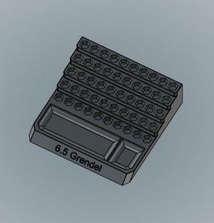 6.5 Grendel Bleacher Block Reloading Tray