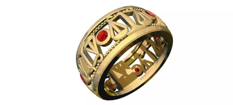 Graduation Lawyer Ring - Direito