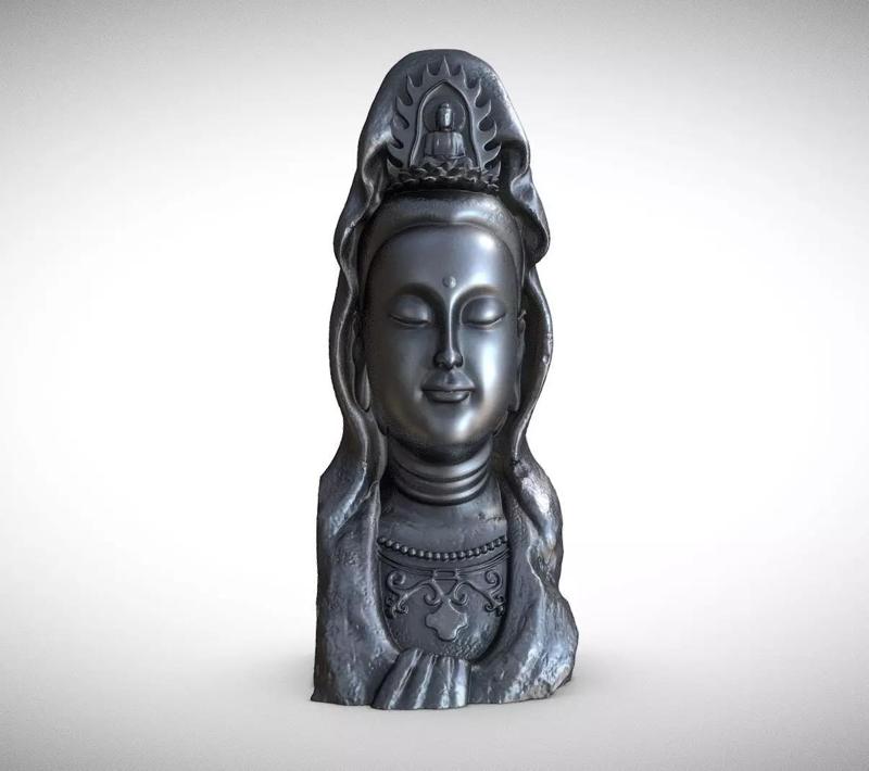 Buddha bust