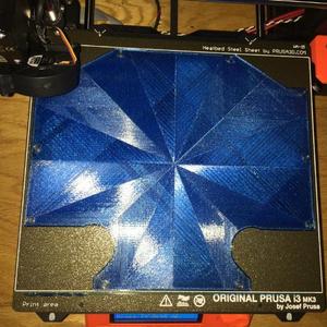 Prusa Filament Buffer Plate - Enhanced and Printable