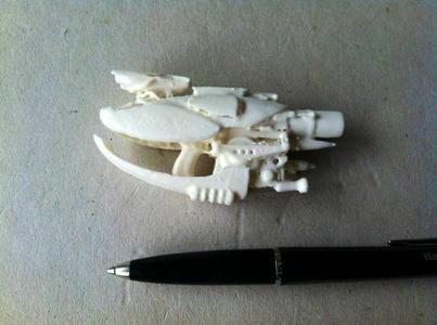 Zorg Industries, gun... one solid piece.