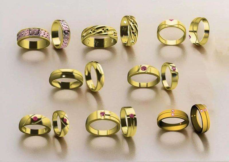 Golden Ring Combo Set Collection