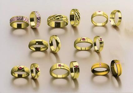 Golden Ring Combo Set Collection