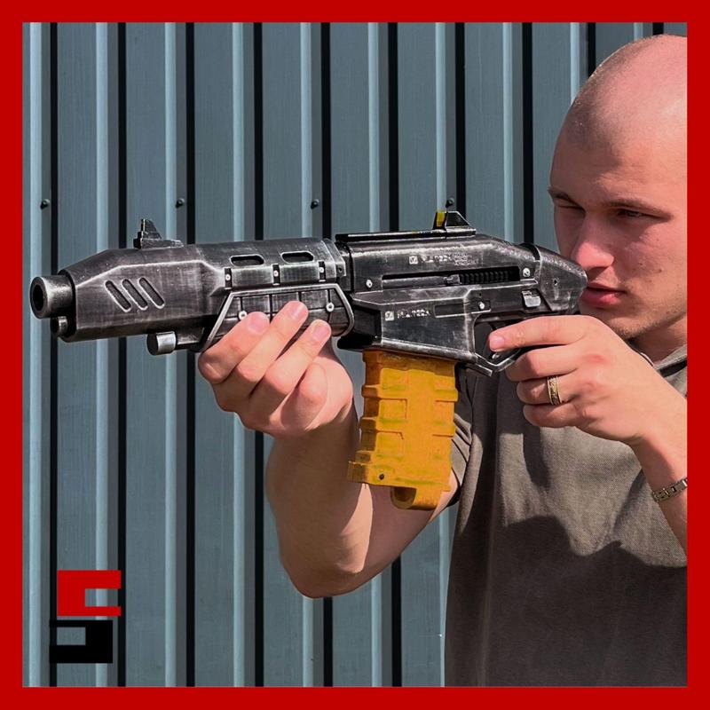 Crusher Cyberpunk 2077 Prop Replica Gun Weapon Shotgun Cosplay