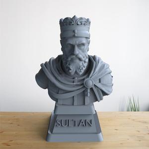 Sultan Bust 3D Printing