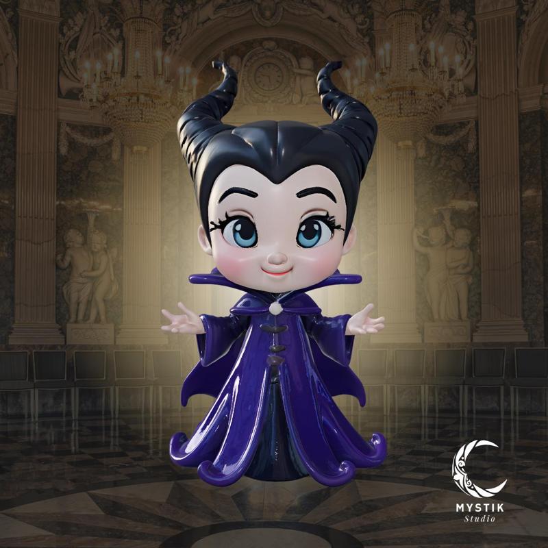 Malefica - Disney Villain in Chibi version