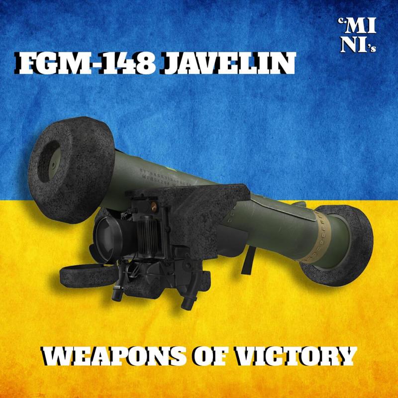 3D model FGM-148 Javelin