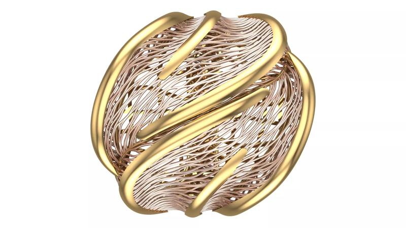 fusion ring 3dm and stl files are machine ready R07