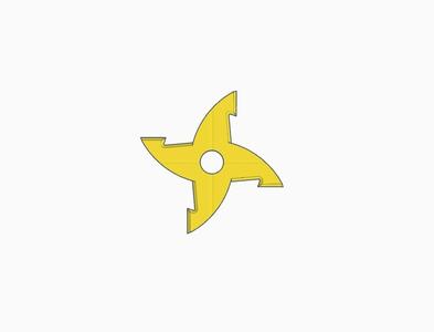 Simple Throwing Star