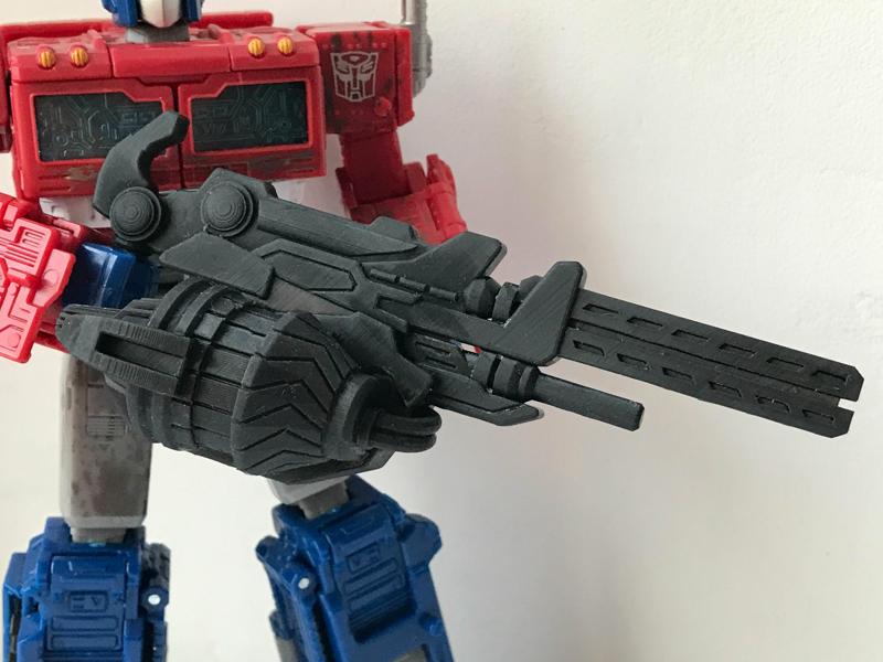 Sideswipe Fall of Cybertron Rifle