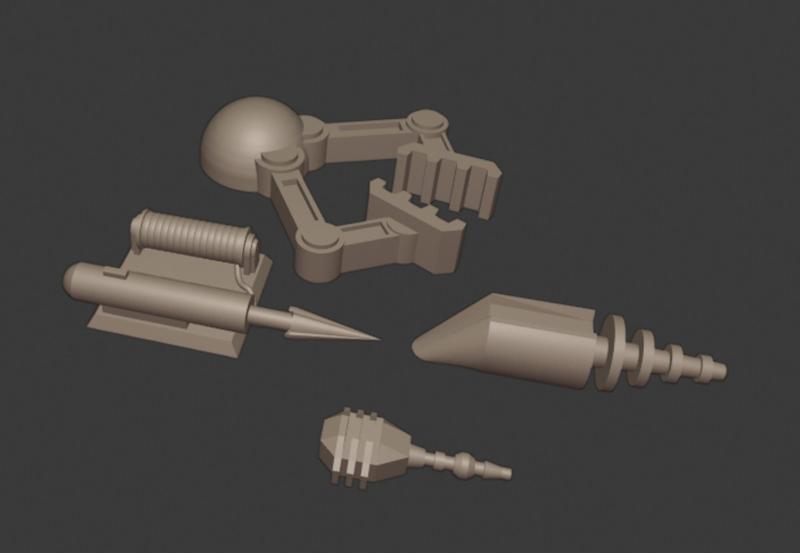 Gaslands Weird Weapon Number One Set