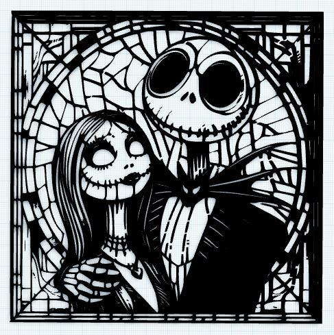 Nightmare Before Christmas Door/Wall Decorate