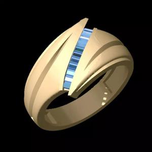 Baguette Arrow Ring