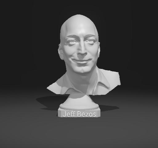 Jeff Bezos Premium Statue