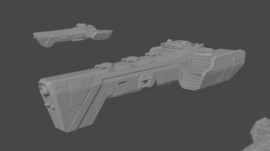 Federation Wolf Class Cruiser