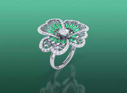 Floral Symphony Ring P-01-370