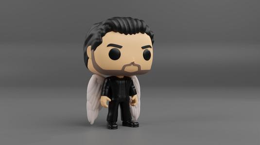 Lucifer Morningstar funko pop from the tv show lucifer