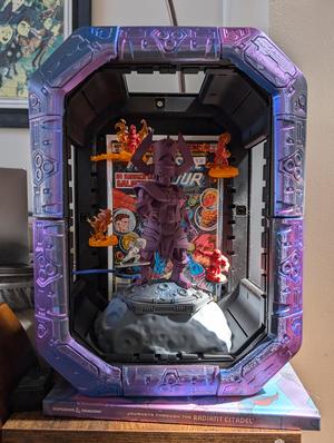 Marvel United Space Diorama Files for Galactus and Heralds for Omni Modular Display Case