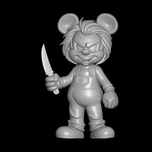 mickey mouse as chucky