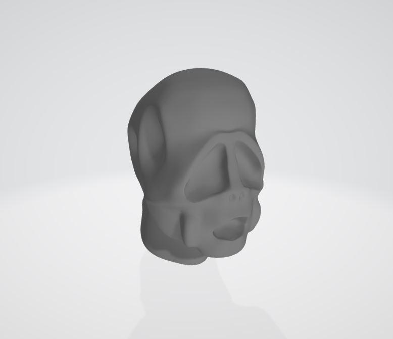 Ghost Alien Head