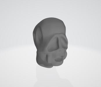 Ghost Alien Head
