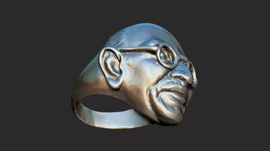 Gandhi Ring 3DP