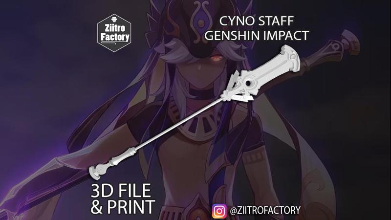 Staff Scarlett Sanders - CYNO GENSHIN IMPACT Active