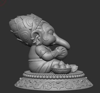 CHIBI GANESHA HD MODEL