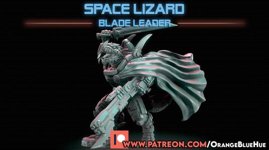 Greater Good Space Lizard -- Blade Leader