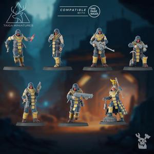 Tectonic Titans Gang build-kit