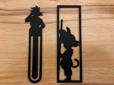 Goku Dragonball Z Bookmark Kid Goku Saiyan Kakarot