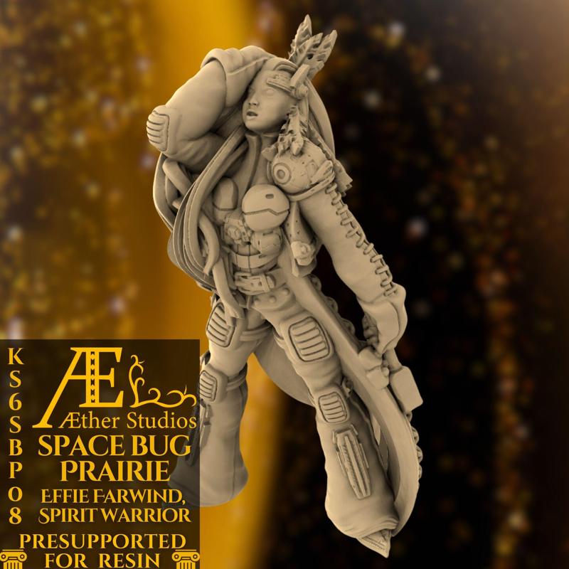 KS6SBP08 -Effie Farwind, Spirit Warrior