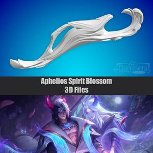 Aphelios Spirit Blossom Infernum League of Legends STL files
