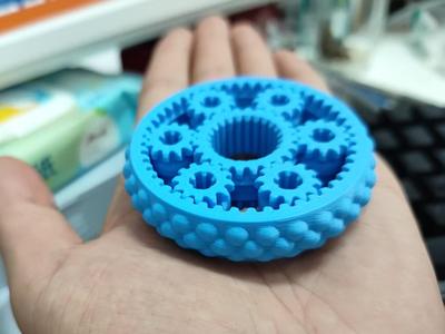 Fingertip Gear Massage Fidget Spinner