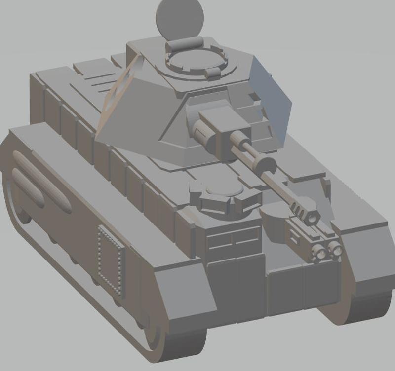 FHW:Twilight Jager Tank design v1 auto cannon